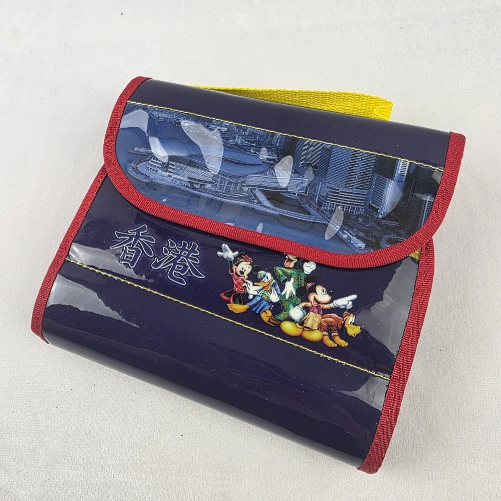 Rare Disney‎ Hong Kong Plastic Kids Toiletries Travel Bag Disney Store